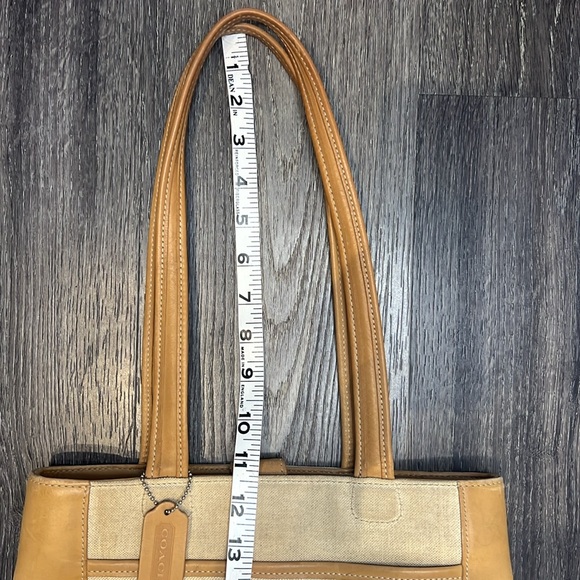 Coach 6122 Bleeker Tan Leather & Canvas - Picture 15 of 15